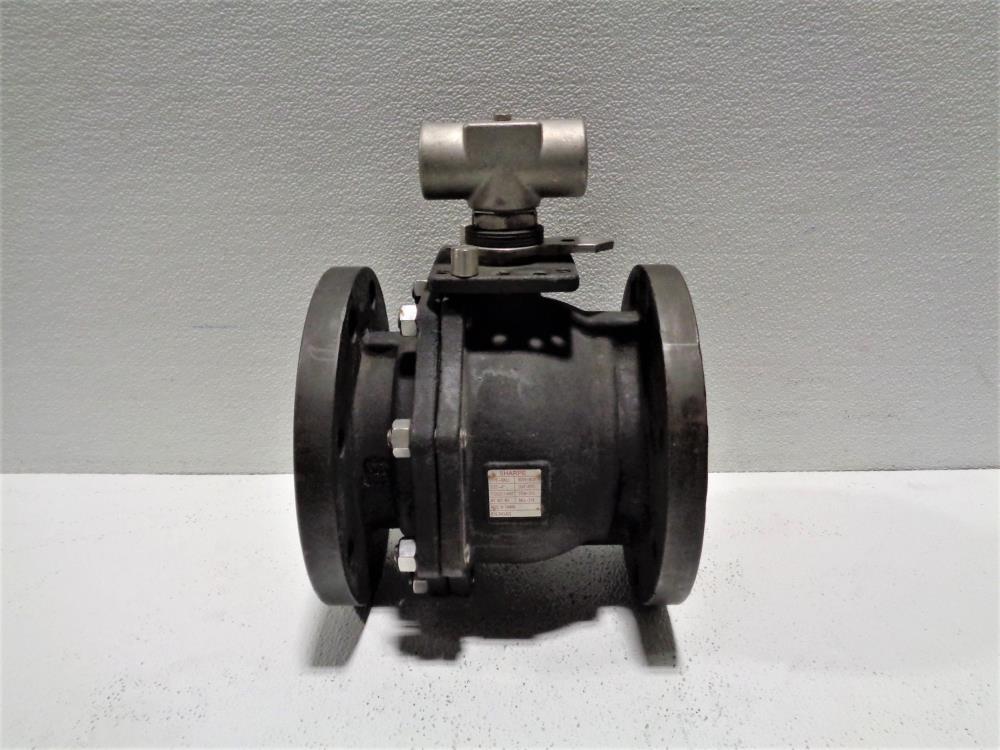 Sharpe 4" 150# RF WCB 2-Pc Split Ball Valve, Full Port, #FS50114RF